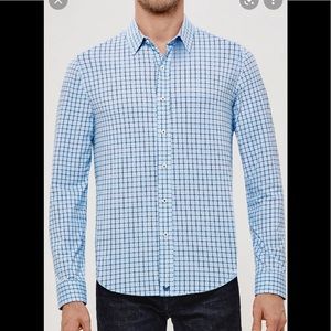 Mens buttercloth button down dress shirt